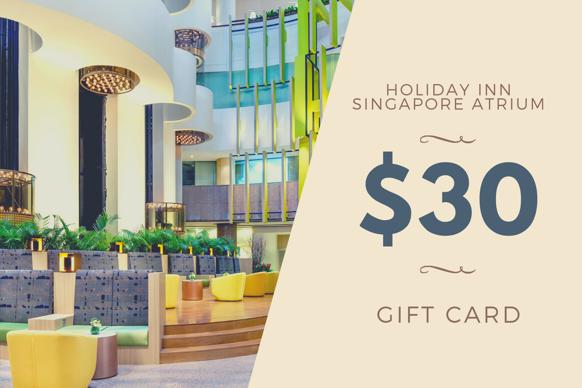 Gift Card Holiday Inn Singapore Atrium Holiday Inn Singapore