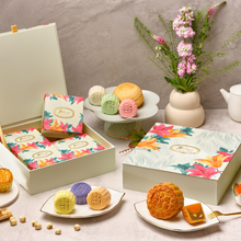 Load image into Gallery viewer, [1-for-1] Low Sugar White Lotus Seed Paste with Double Yolk Baked Mooncake
