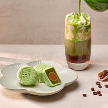 Load image into Gallery viewer, Dirty Matcha Latte Mini Snowskin Mooncake
