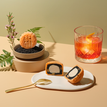Load image into Gallery viewer, [1-for-1] Sesame Negroni Snowskin Mooncake
