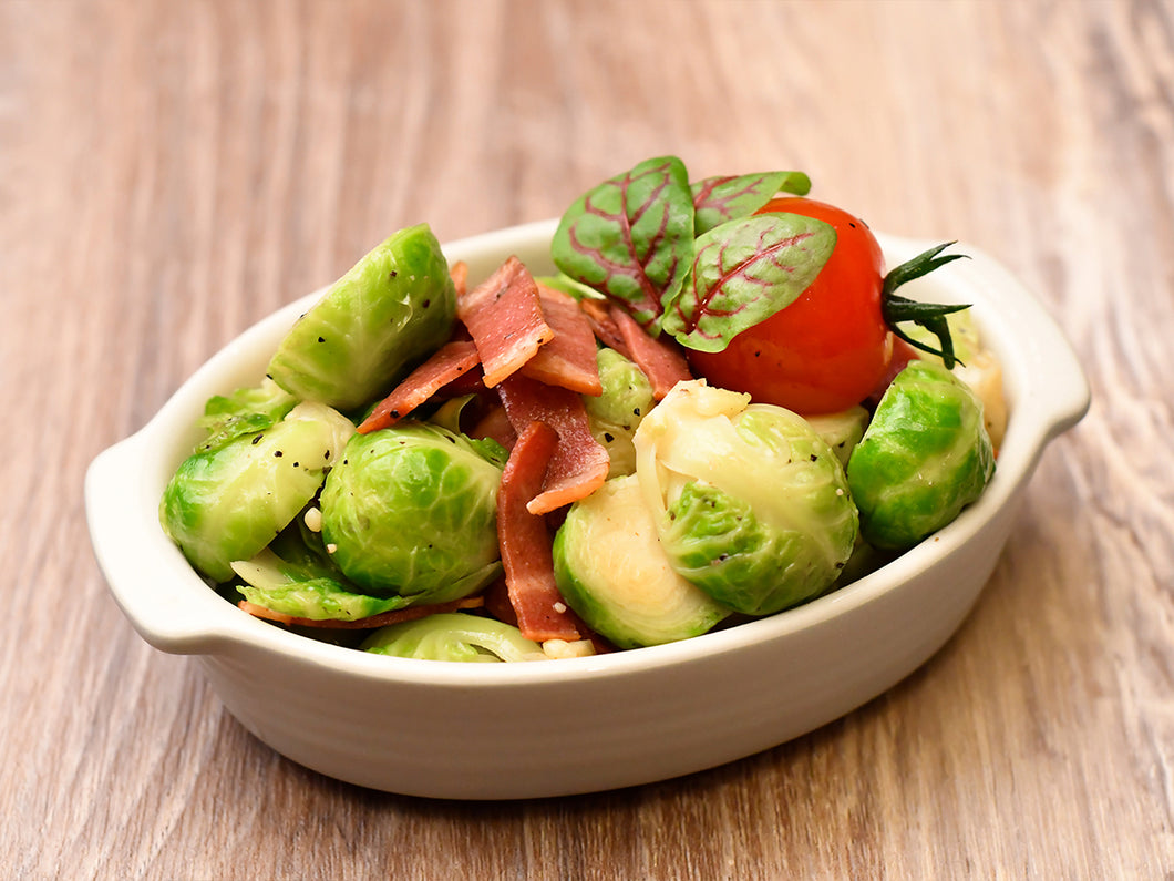 Roasted Brussels Sprouts with Turkey Bacon and Herbs, 1.5kg